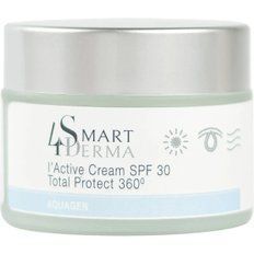 Зволожувальний антивіковий крем SPF 30 з церамідами Smart4Derma I'Active Cream Total Protect 360 50 мл A00620 фото