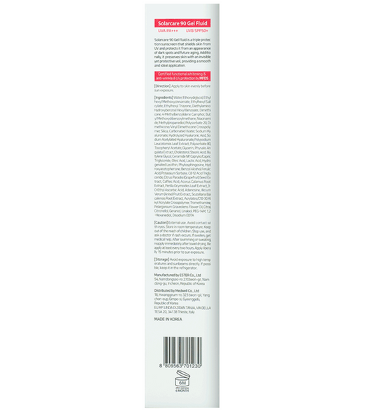 tHermoCEUTICAL SolarCare 90 Gel Fluid SPF50+ &ndash; Гель-флюїд сонцезахисний з вітаміном С та ефектом освітлення, 50 ml Т00103 фото