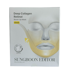 Набір ліфтинг-масок з колагеном та ретинолом Sungboon Editor Deep Collagen Retinol Tension Boost-Up Mask Set 25g*4pcs Т00197 фото