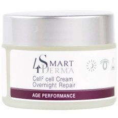 Нічний енергетичний ліфтинг-крем проти старіння Smart4Derma Cell2Cell Cream Overnight Repair 50 мл A00648 фото